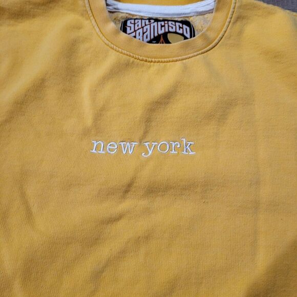 San Francisco Work Shirts NEW YORK Crew Neck Sweatshirt Women's Size XL - Picture 2 of 7